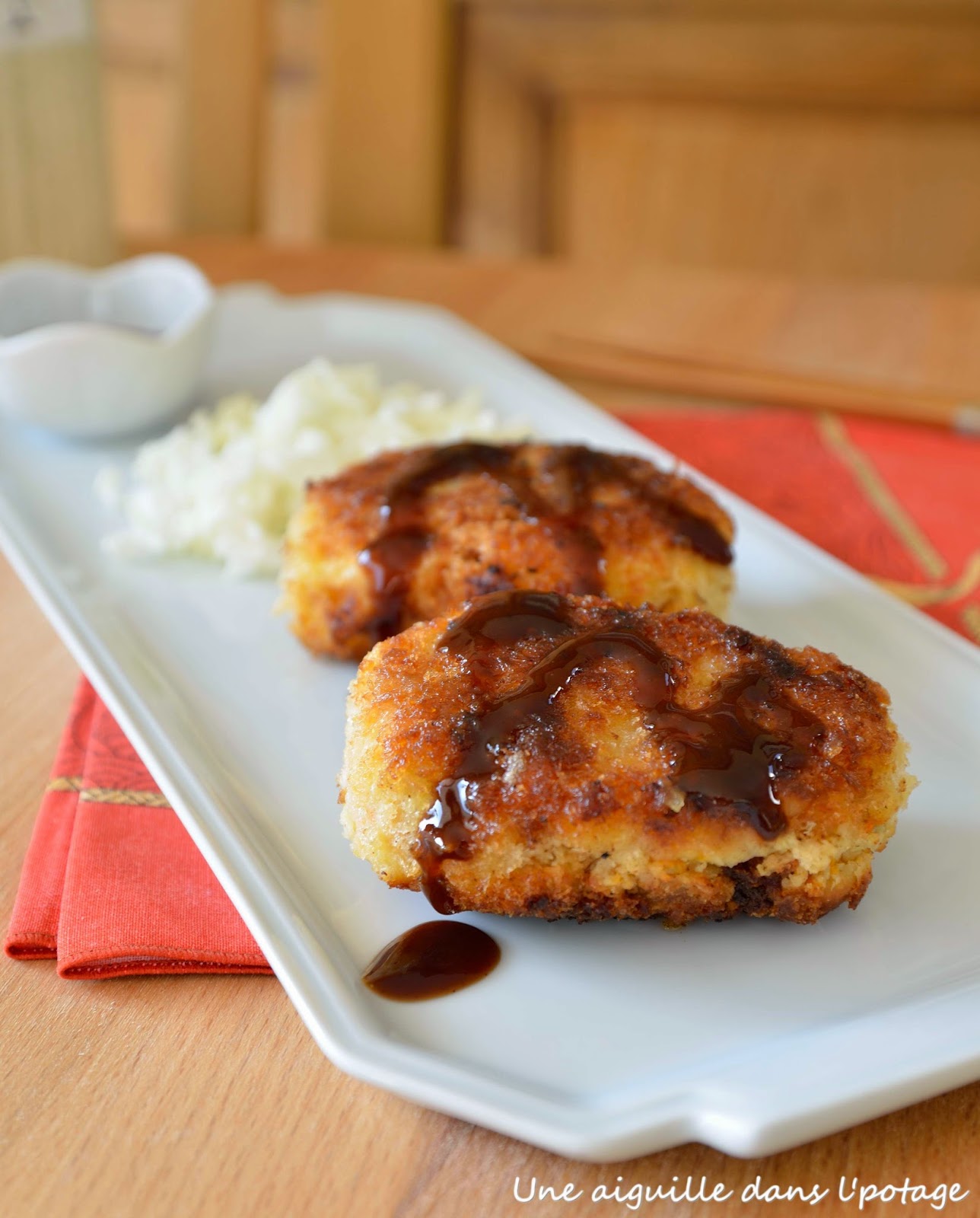 Korokke, croquettes japonaises コロッケ Une aiguille dans l'potage