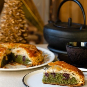 galette des rois thé matcha haricots rouges