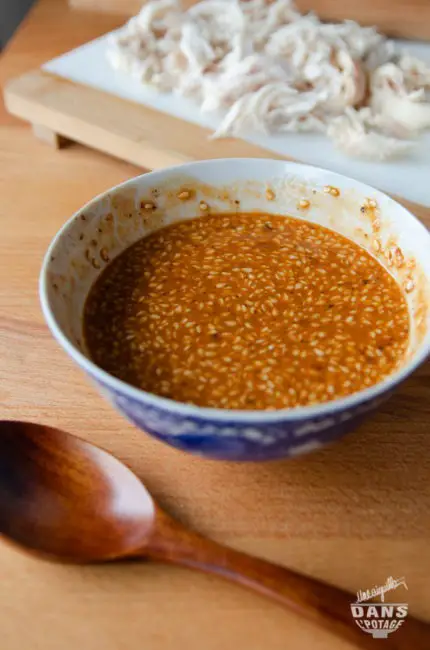 sauce pour salade chinoise poulet bang-bang 