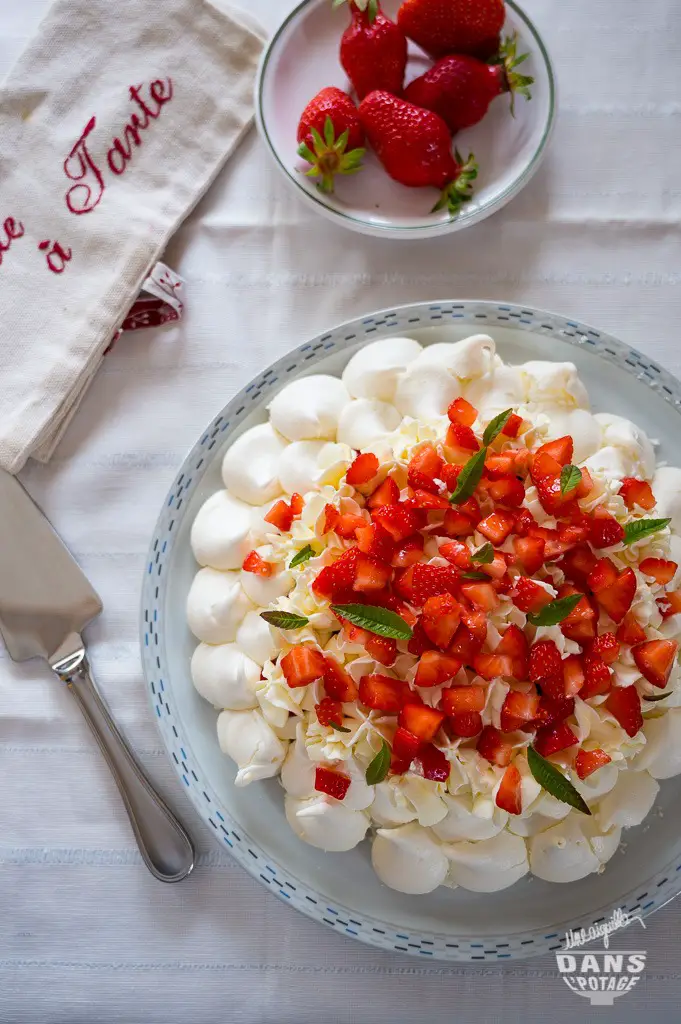 pavlova fruits rouge verveine Camille perrotte