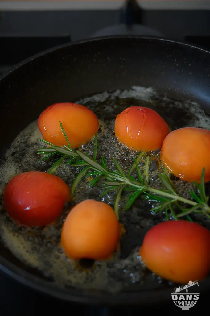 abricots poêlés