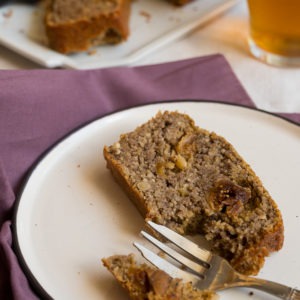 cake aux lentilles et fruits secs