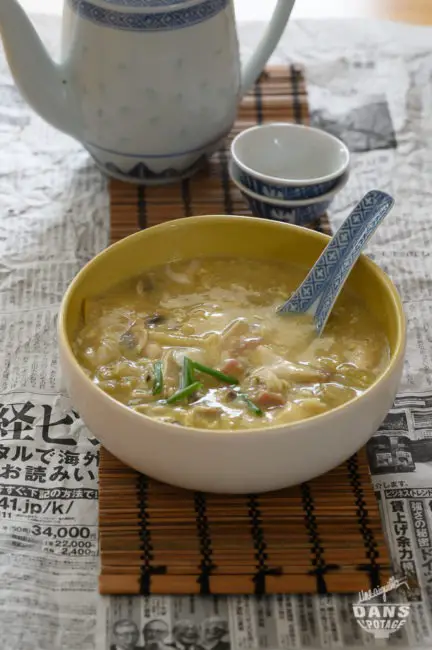 soupe chinoise au poisson de sister Song