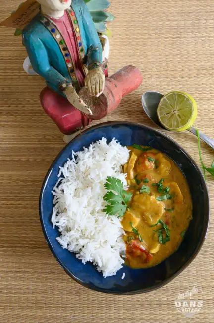 curry de poulet facile