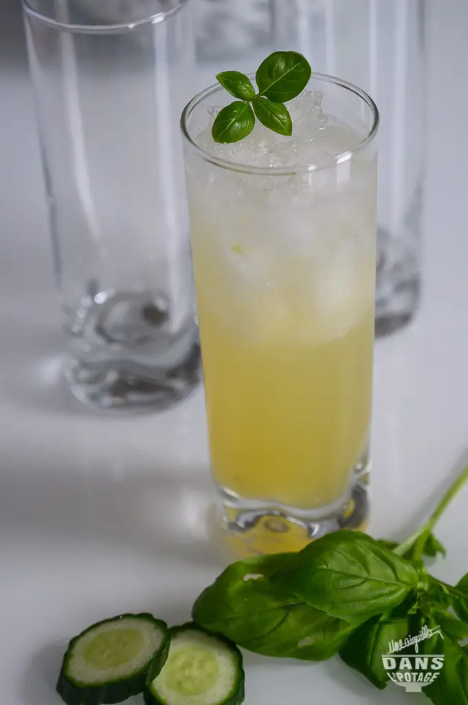 mocktail anatole ananas concombre basilic