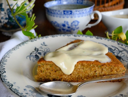 gâteau courgette pomme crème citron