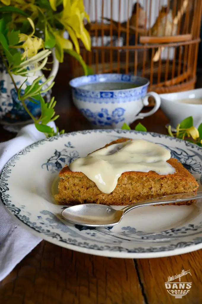 gâteau courgette pomme crème citron