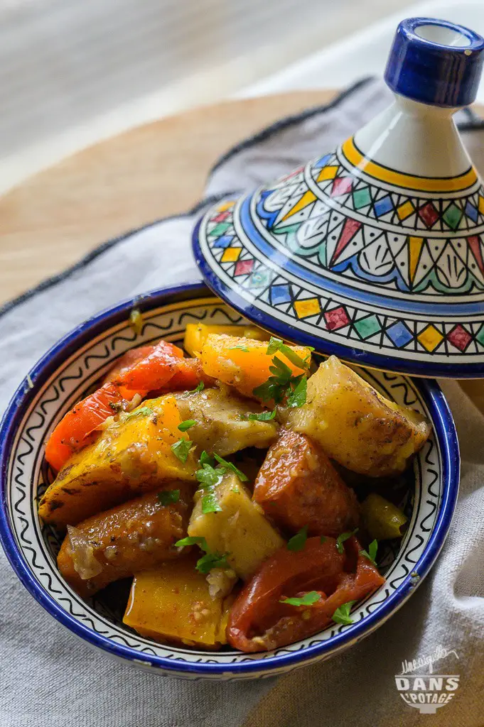 Tajine d'agneau aux légumes-image