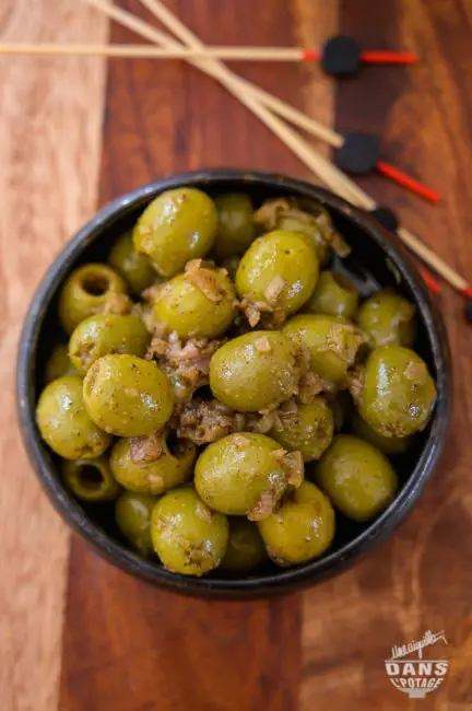 olives marinées citron quatre-épices 