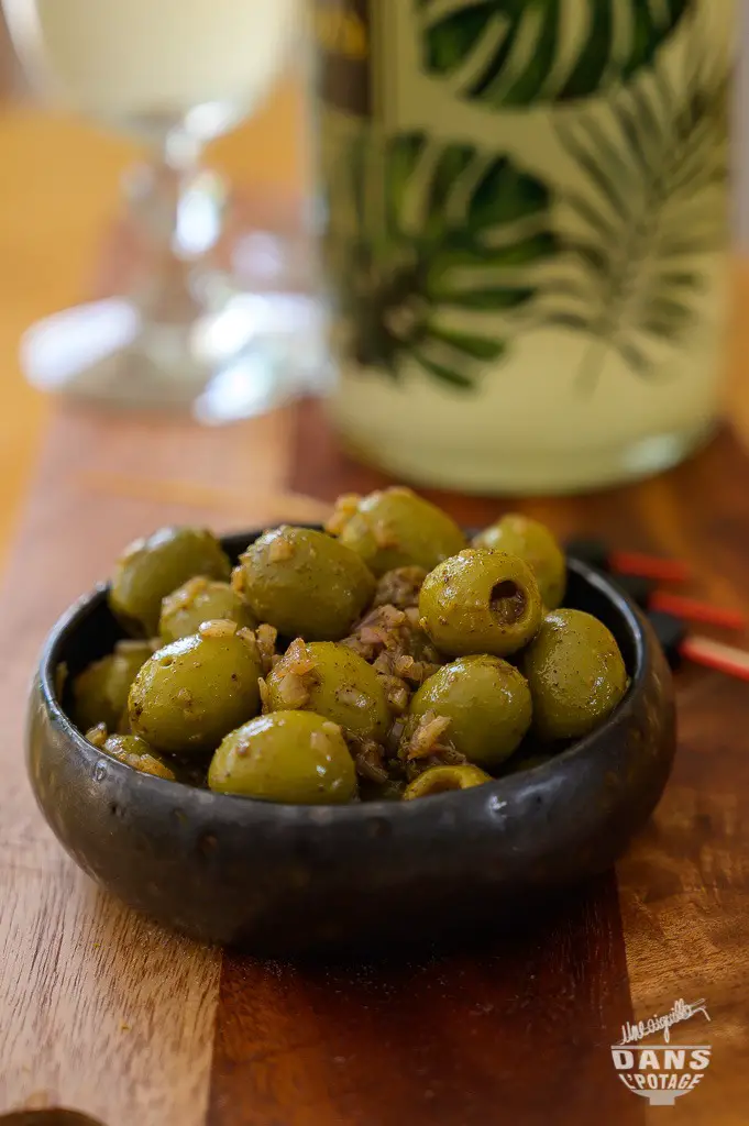 olives marinées citron quatre-épices