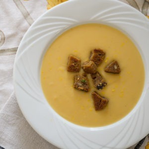 Velouté de panais au miel et thym, de Simone Zanoni