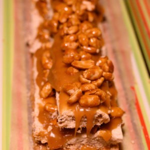 caramel cacahuètes 