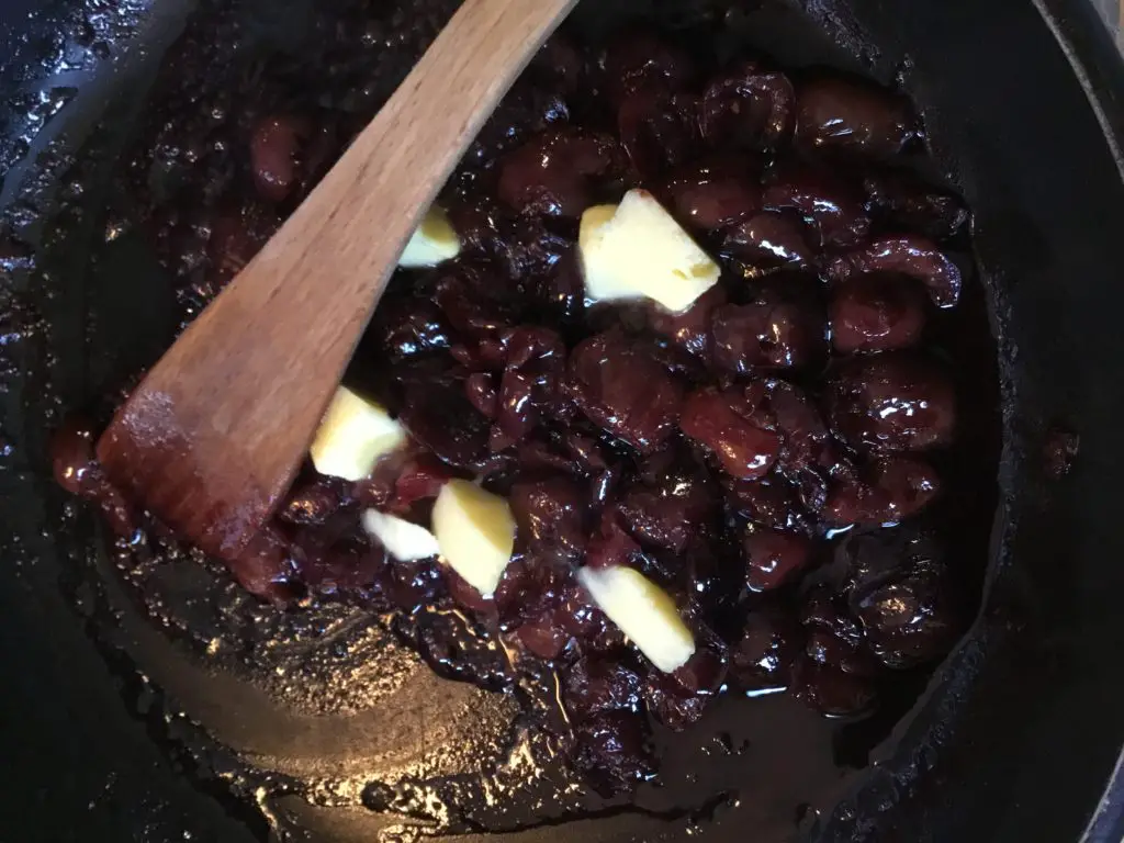 sauce aux cerises