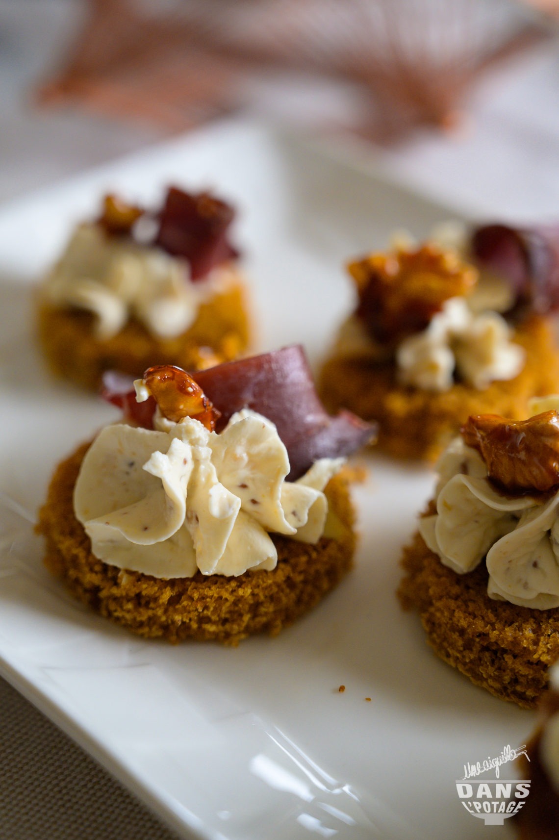 toast pain épices magret noix fromage figue