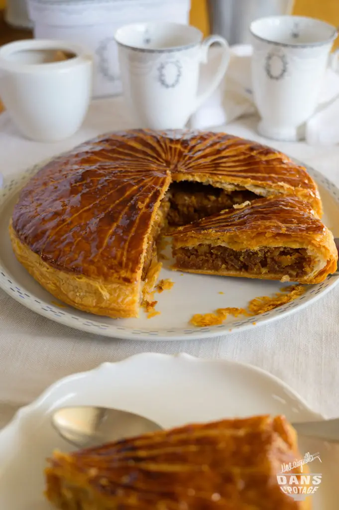 Galette des rois muscovado érable orange confite 