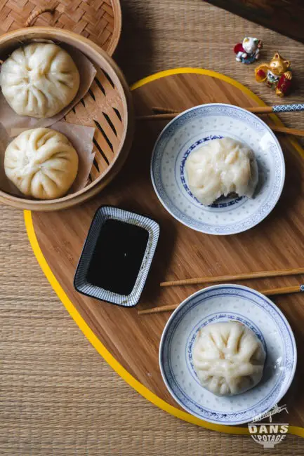 baozi porc et légumes brioche chinoise