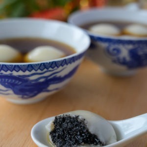 tang yuan sésame noir