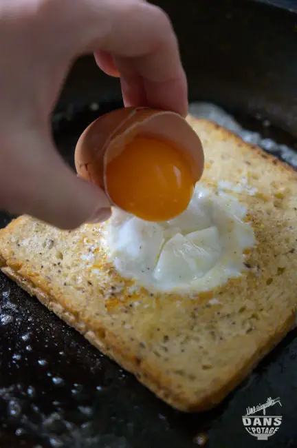 egg in a hole 