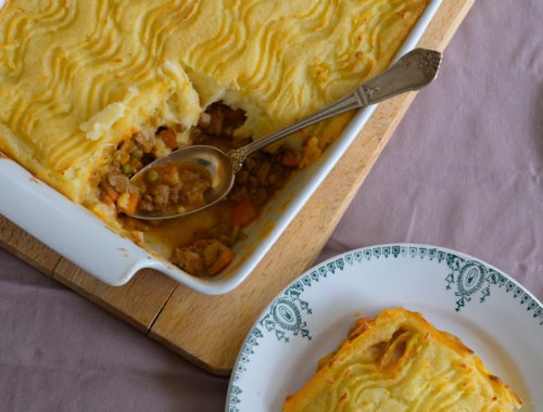 Shepherd's pie hachis parmentier irlandais à l'agneau