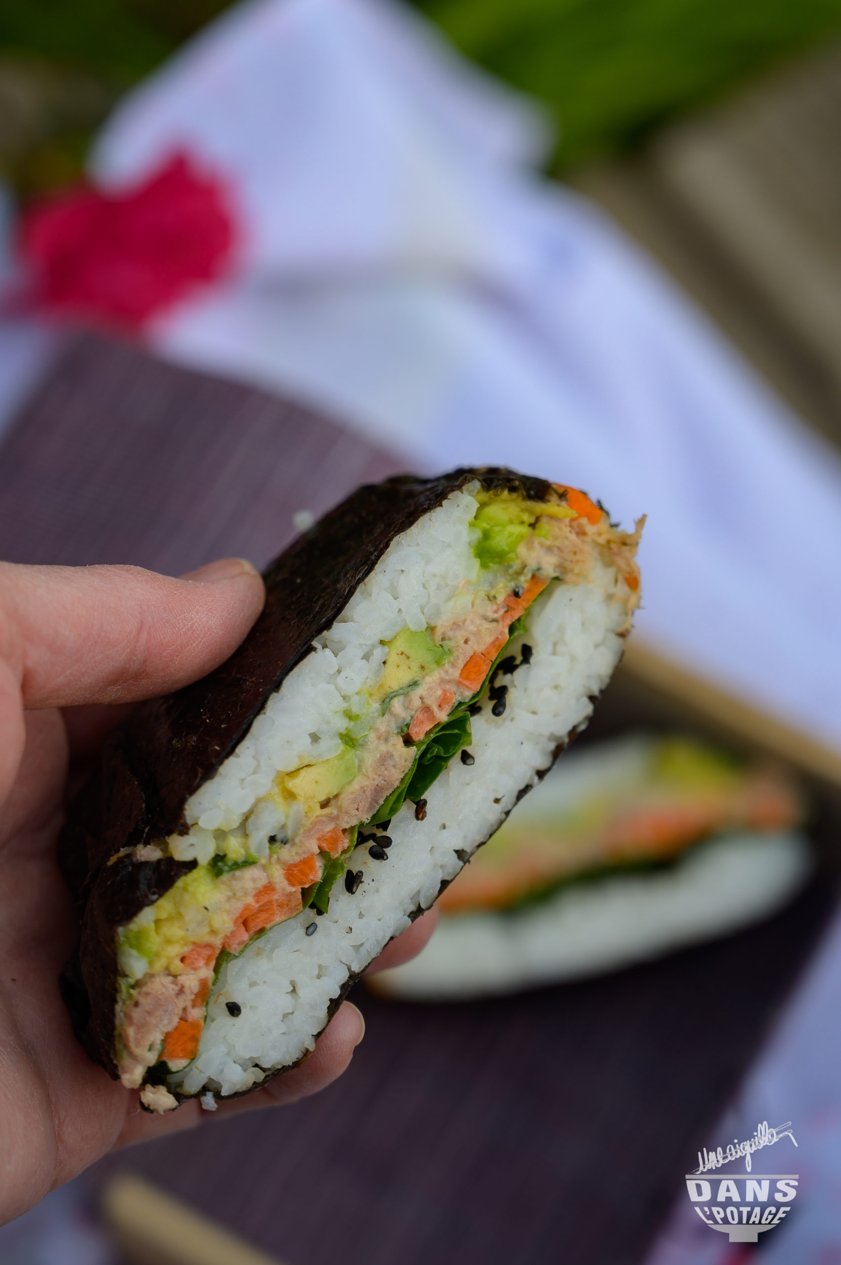 onigirazu sandwich japonais au thon