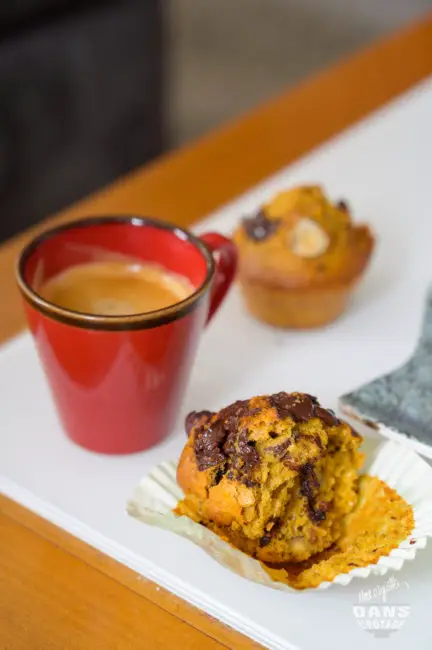 muffins épeautre noisette chocolat