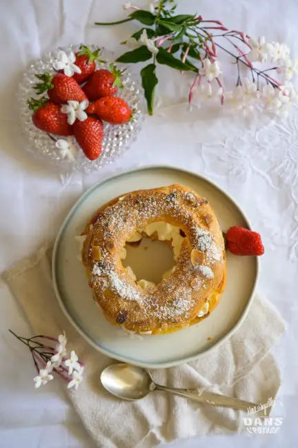 Paris-Brest aux fraises