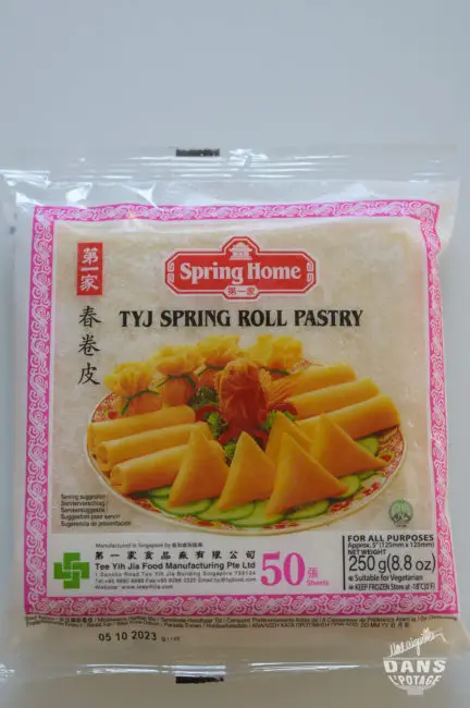 pâte spring rolls 