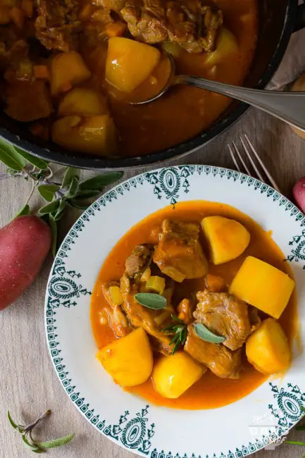 sauté de veau aux pommes de terre