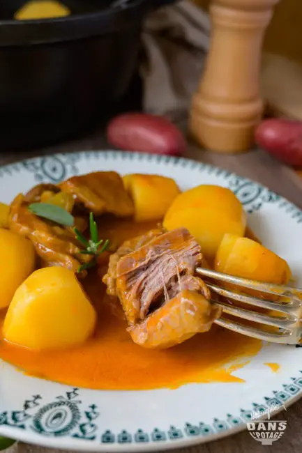 sauté de veau aux pommes de terre 