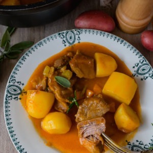 sauté de veau aux pommes de terre