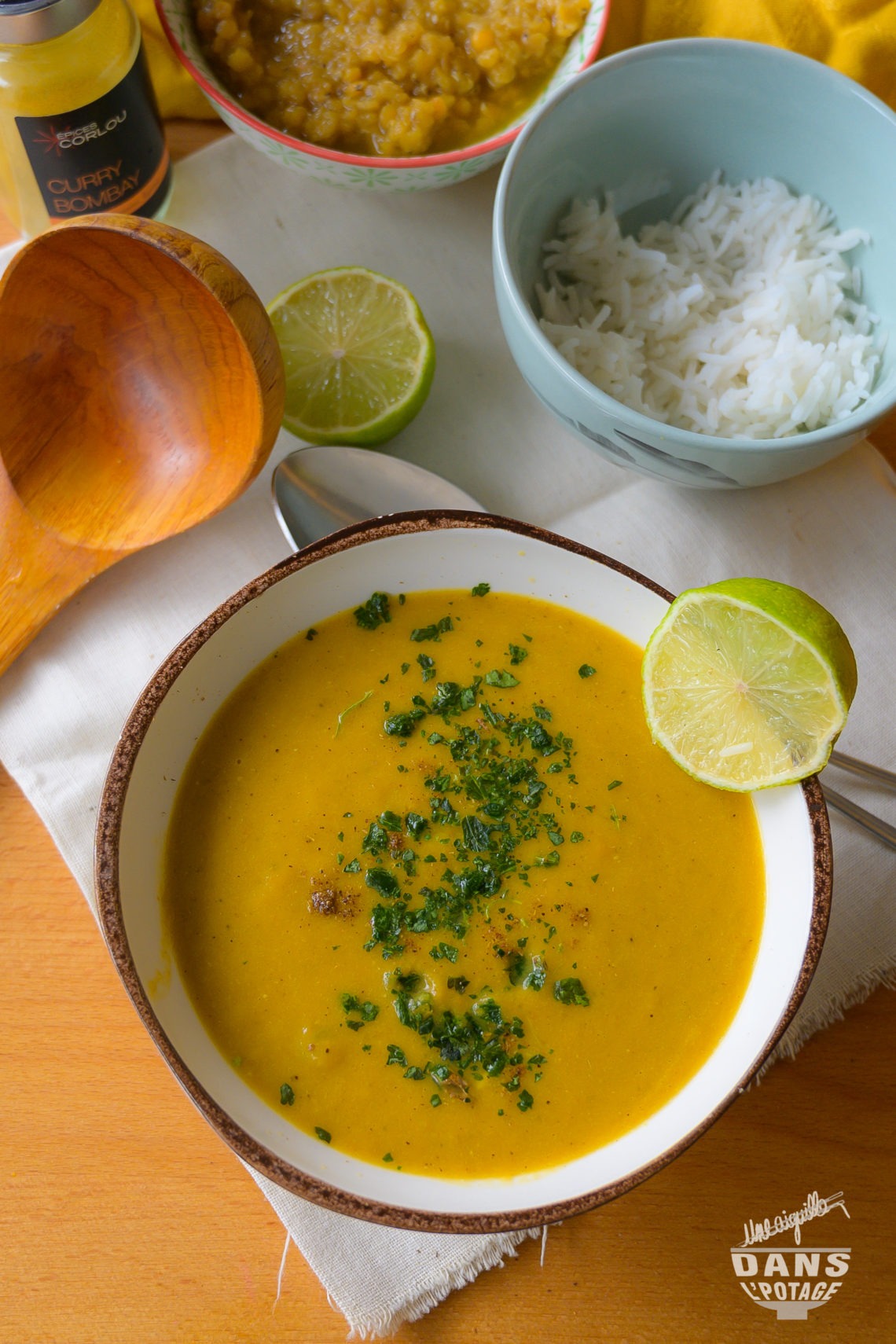 soupe indienne mulligatawny