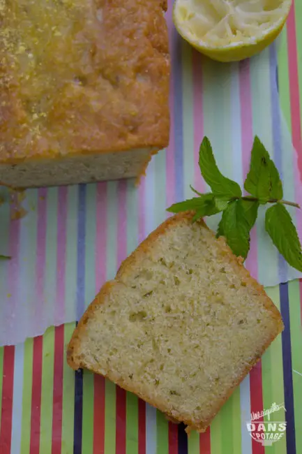 cake citron vert menthe Yann Couvreur