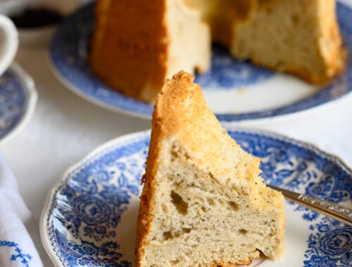 chiffon cake earl grey