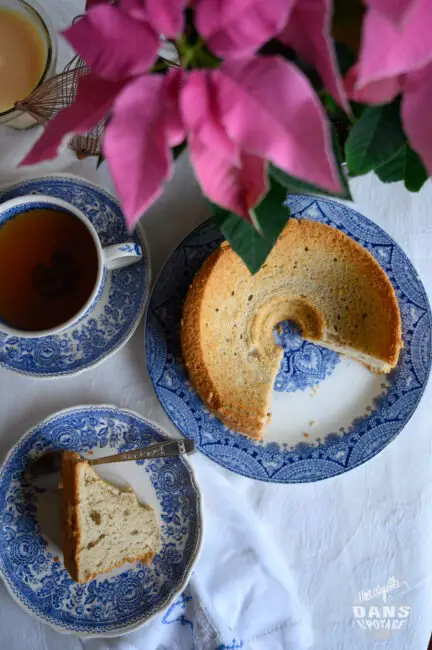 chiffon cake earl grey