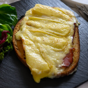 tartine reblochon jambon