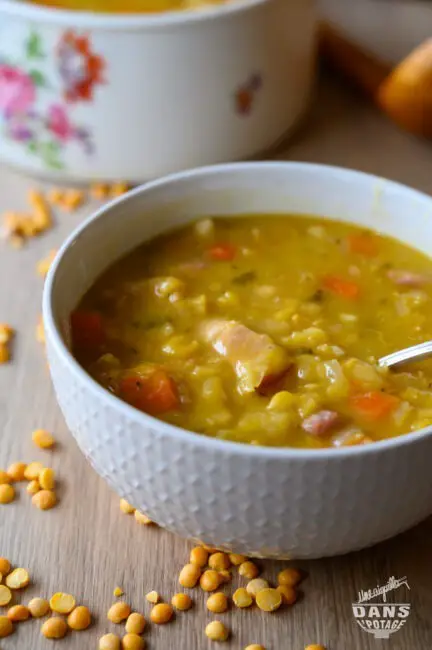 soupe pois cassés jaunes 