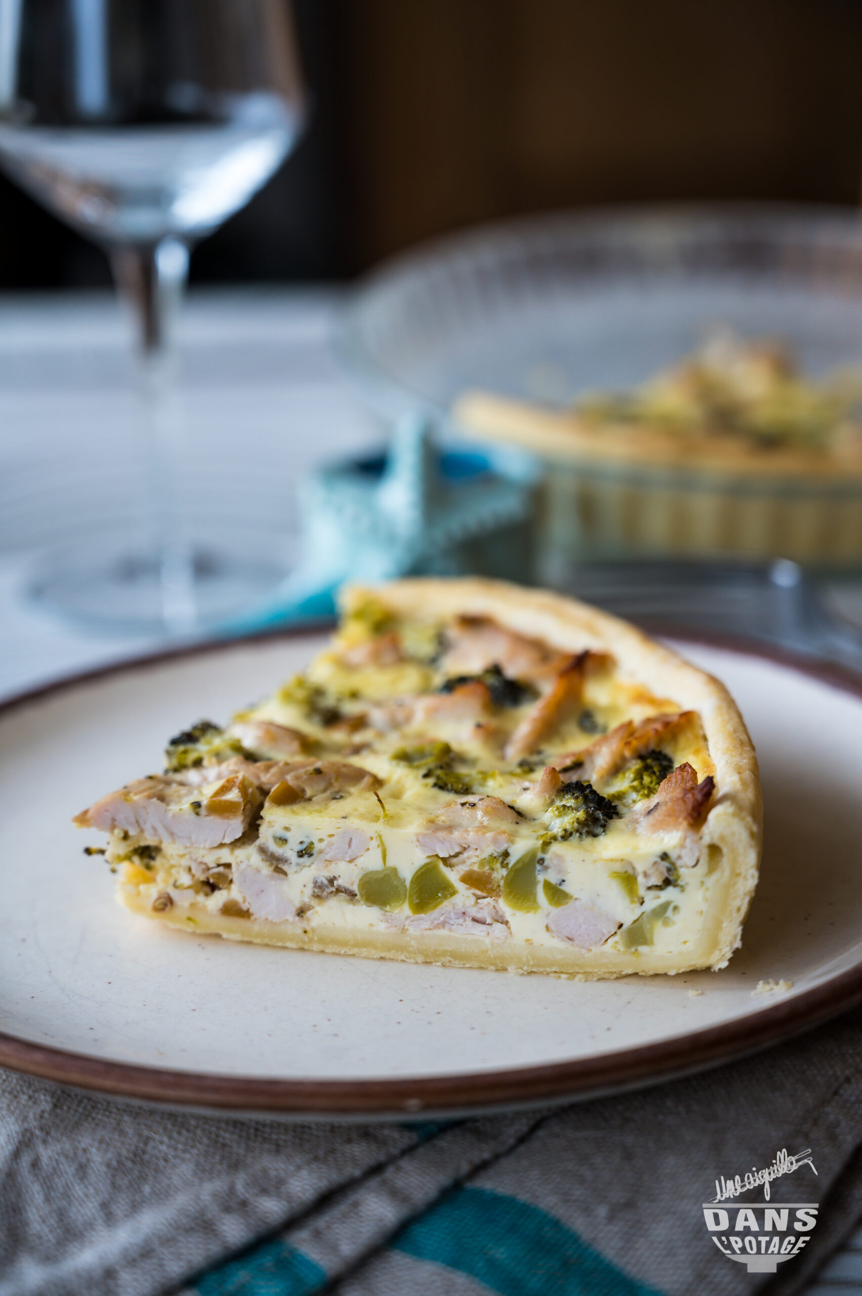 tarte dinde brocoli citron