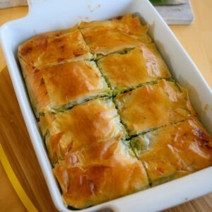 spanakopita tourte grecque aux épinards