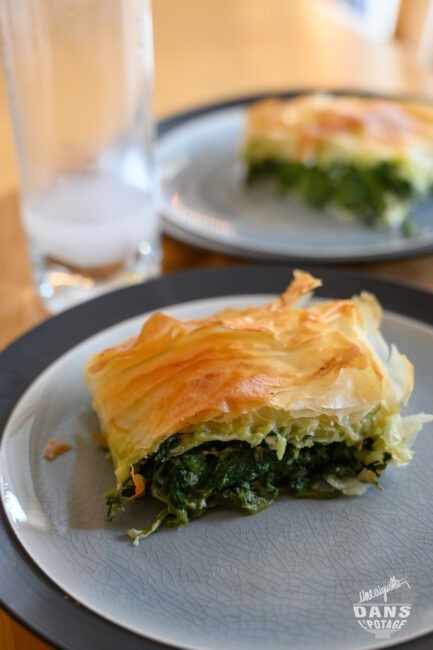 spanakopita tourte grecque aux épinards