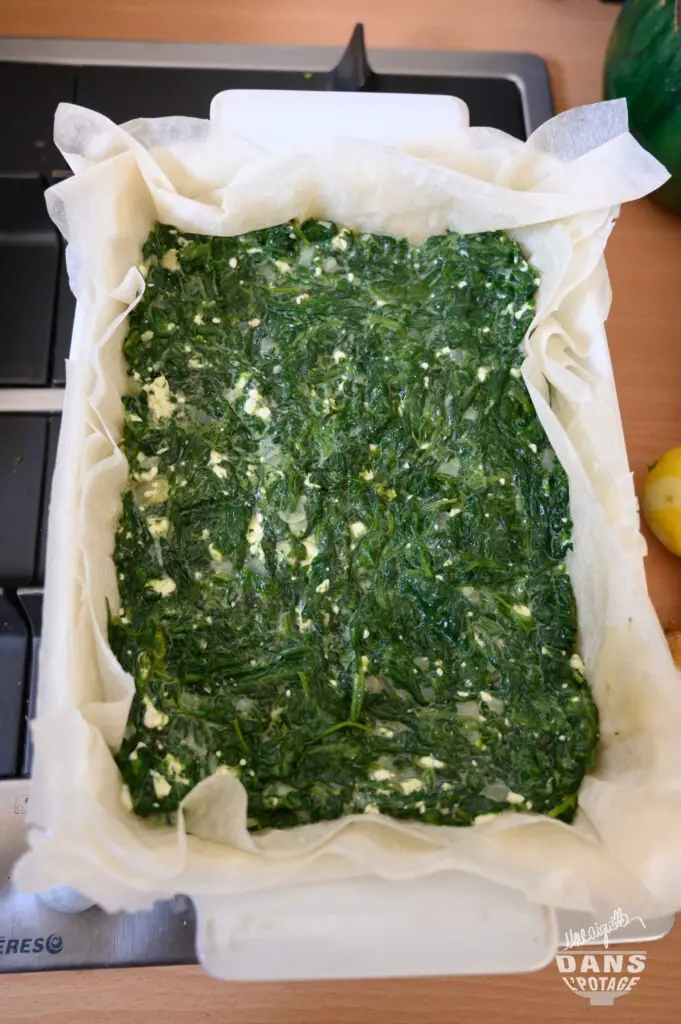 spanakopita tourte grecque aux épinards