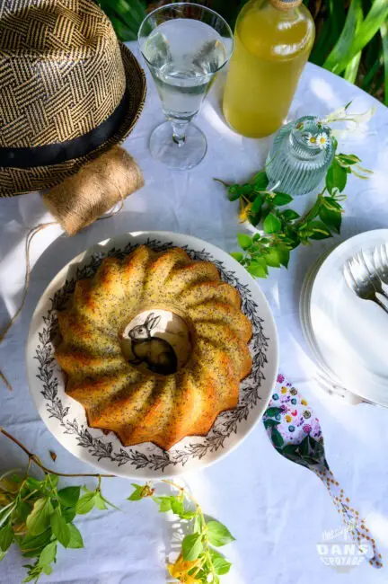 bundt cake citron pavot IG bas 