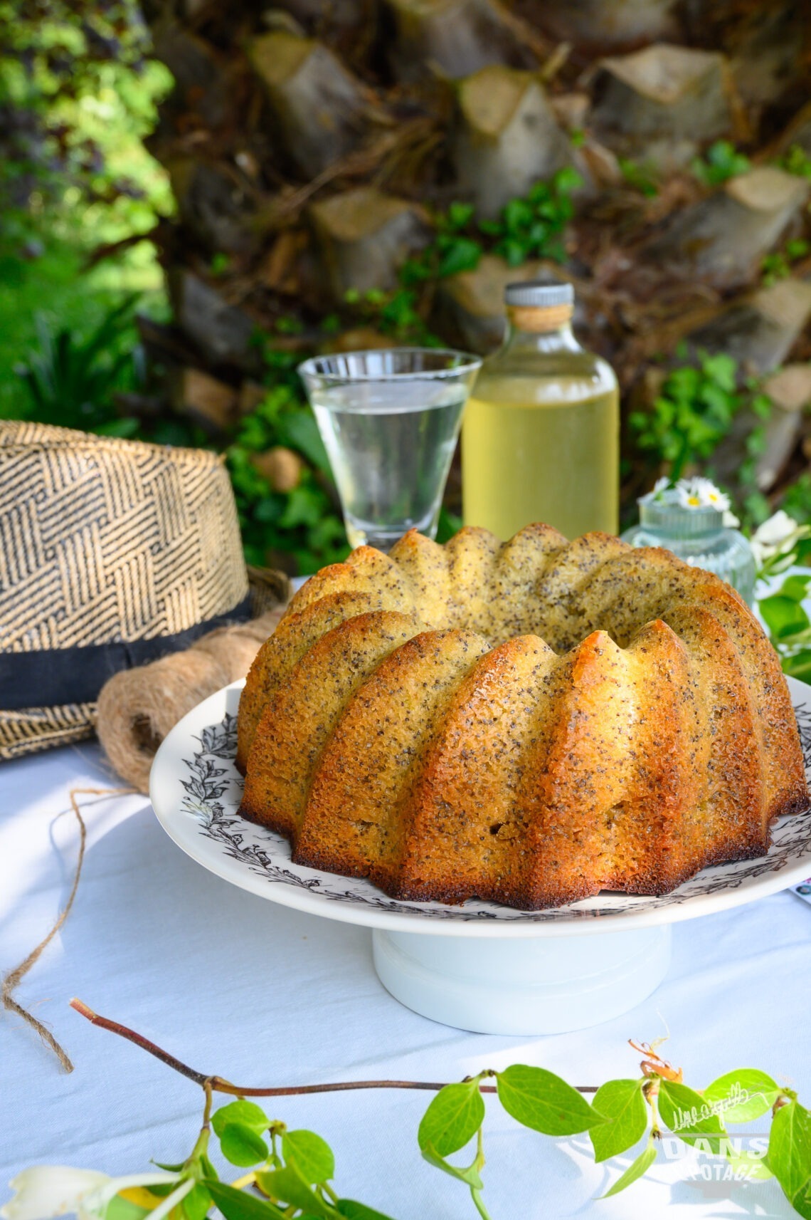 bundt cake citron pavot