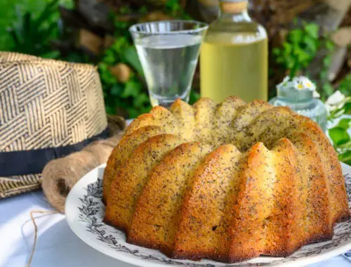 bundt cake citron pavot