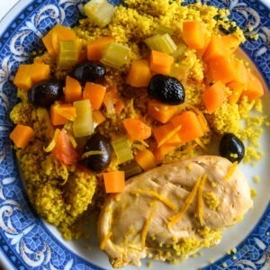 poulet orange olive