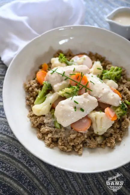 blanquette de lotte far blé noir 