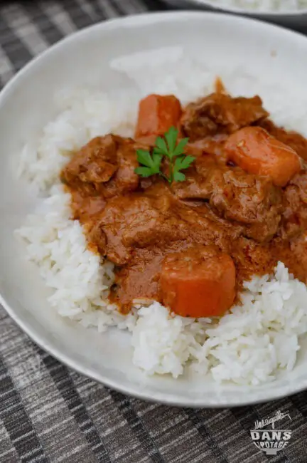 mafé de boeuf cuisine africaine