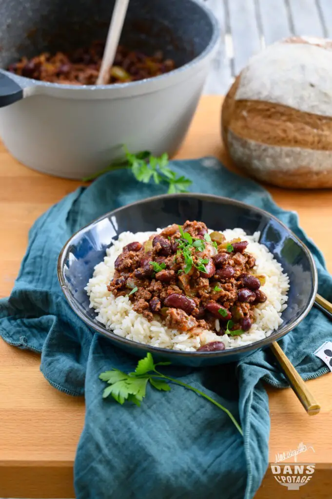 ma recette de chili con carne 