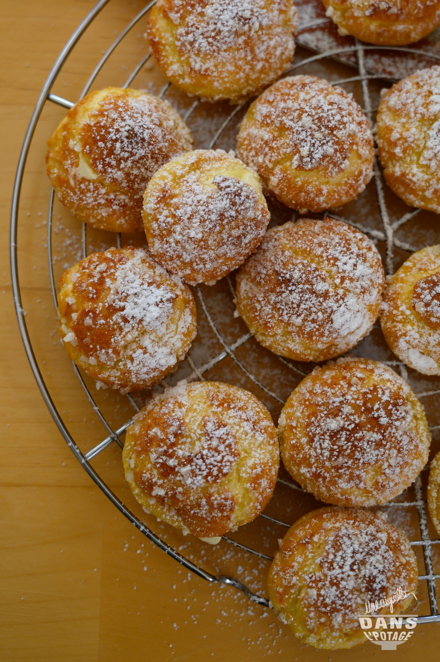 chouquettes crème vanille Yann Couvreur