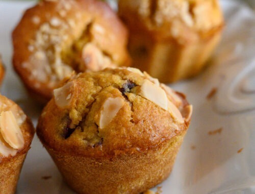 muffins cerises yaourt