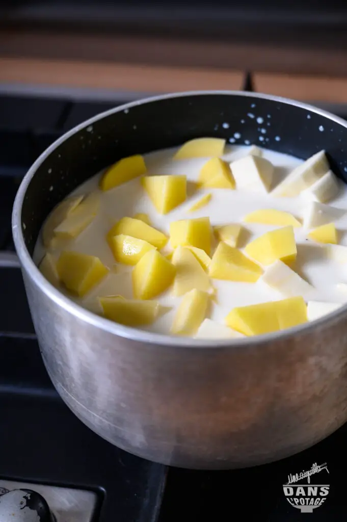 purée panais pommes de terre